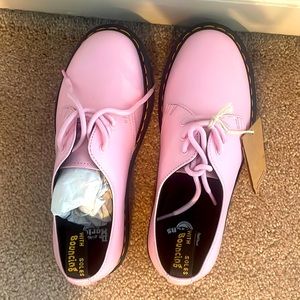 Dr. Marten 1461 Iced Pale Pink Smooth Leather Oxford Shoes